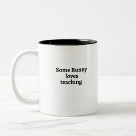 バニーの教え中には ツートーンマグカップ