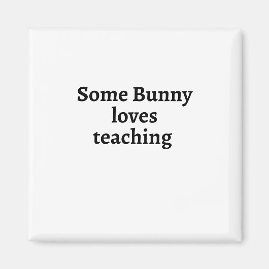 バニーの教え中には マグネット (正面)