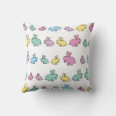 バニーの枕 クッション (裏面)