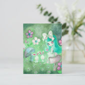 バニーの林間の空地 ポストカード (スタンド正面)