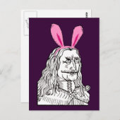 バニーの耳を持つヴラドおじさん ポストカード (正面/裏面)