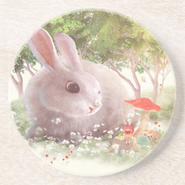 バニーの花 コースター