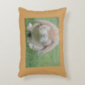 バニーの芸術のオフィスの家の机の運命の運命 アクセントクッション (正面(垂直))