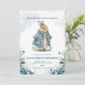 バニーの誕生日の招待状バニーの….. 招待状 (スタンド正面)