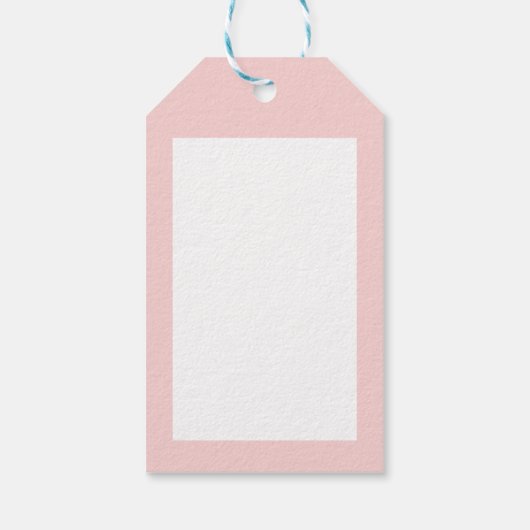 バニーの誕生日パーティー ギフトタグ (裏面)