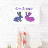 バニーの誕生日 横断幕 (インサイチュ)