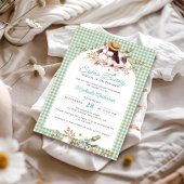 バニーの赤ちゃんシャワーの方法にいくつかのバニー特別な 招待状