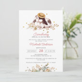 バニーの赤ちゃんシャワーの方法に特別な何か 招待状 (スタンド正面)