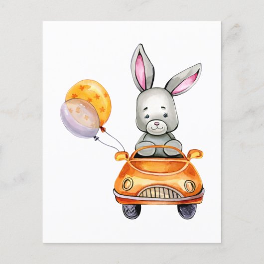 バニーの赤ちゃんシャワー誰がママのゲームを知っ最高のている (裏面)