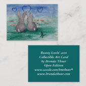 バニーのLovinのaceo 名刺 (正面/裏面)