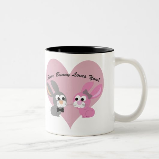 バニーは愛します! ツートーンマグカップ (右)