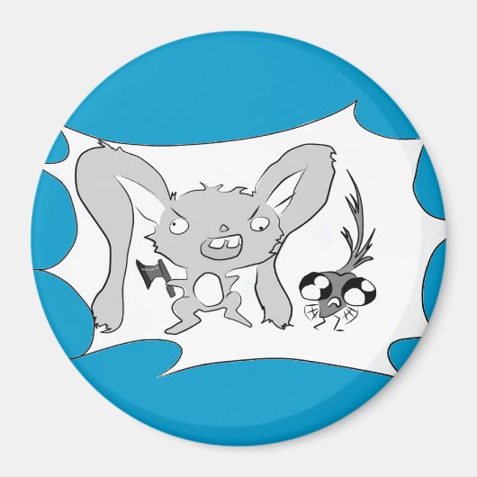 バニーは磁石を食べ必要とする マグネット (正面)