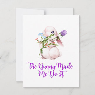 バニーは私にそれを行わせた シーズンカード