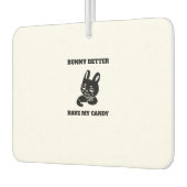 バニーは私のキャンディを持っている方がいい カーエアーフレッシュナー (左)