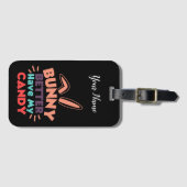 バニーは私のキャンディを持っている方が良い ラゲッジタグ (正面横)