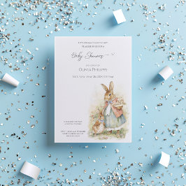 バニーは赤ちゃんシャワーをミイラ 招待状