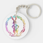 バニーよくはしゃぐブリス キーホルダー (裏面)