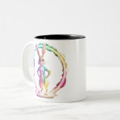 バニーよくはしゃぐブリス ツートーンマグカップ (正面左)