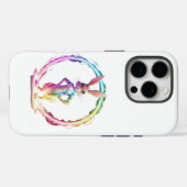 バニーよくはしゃぐブリス Case-Mate iPhoneケース (裏面 (横))