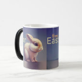 バニーをテーマにしたイースターマグ モーフィングマグカップ (正面左)