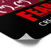 バニーを恐れる ポスター (角)