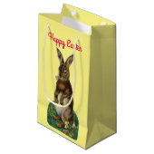 バニーを立てるヴィンテージ スモールペーパーバッグ (正面アングル)