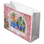 バニーアンドバード抱き枕 ラージペーパーバッグ (正面アングル)