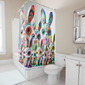 バニーアート シャワーカーテン (インサイチュ)