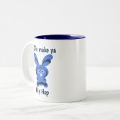 バニーイおもしろいースター引用文 ツートーンマグカップ (正面左)