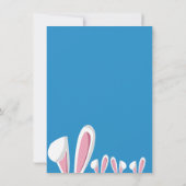 バニーイヤーイースターカスタムパーティー 招待状 (裏面)