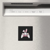 バニーイヤーイースターガミンとゲームおもしろいコントローラー マグネット (インサイチュ (食洗機))