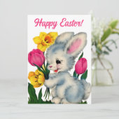 バニーインフラワーズハッピーイースターカスタムレトロ シーズンカード (スタンド正面)