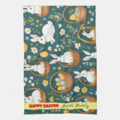 バニーイースターコレクシモダンョン キッチンタオル (縦)