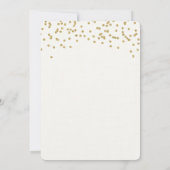 バニーイースターバニーの共同誕生日パーティー 招待状 (裏面)