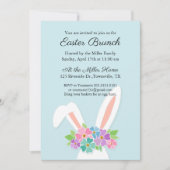 バニーイースターパーティの招待状 招待状 (正面)