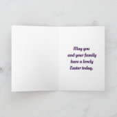 バニーウィズバライースターホリデーカード シーズンカード (内部)