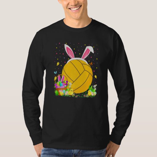バニーウォーターポロイースターエッグ狩りウォーターポロイースター Tシャツ (正面)