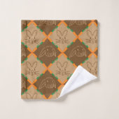 バニーウサギ バスタオルセット (ウォッシュタオル)