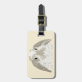 バニーウサギ ラゲッジタグ (正面縦)