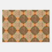 バニーウサギ ラッピングペーパーシート (正面3)