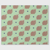 バニーウサギ ラッピングペーパー (フラット)