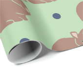 バニーウサギ ラッピングペーパー (ロールコーナー)