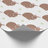 バニーウサギ ラッピングペーパー (角)