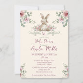 バニーウッドランドフォレストアニマルウォーター色 招待状