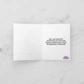 バニーエッグハッピーイースター シーズンカード (内部)