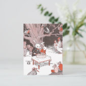 バニーカットズお誕生日ケーキ ポストカード (スタンド正面)