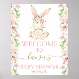 バニーガールウェルカムサイン ポスター