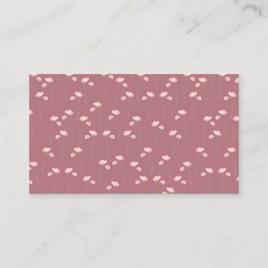 バニーガールベビーシャワーおむつラッフルチケット エンクロージャーカード (裏面)