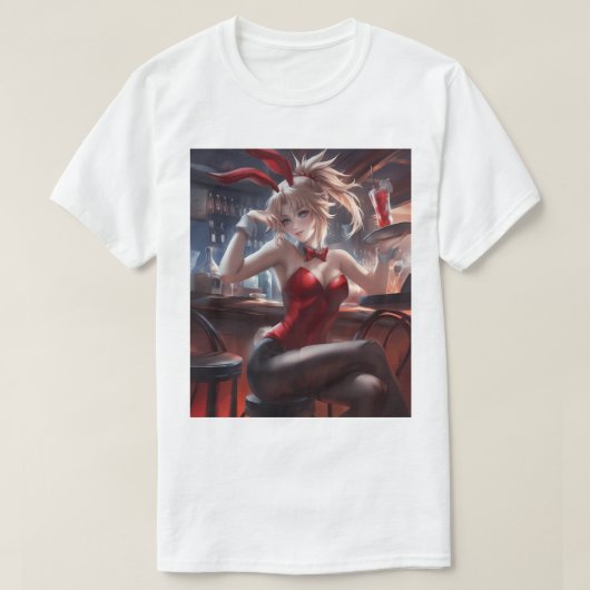 バニーガールムルドレッド122 Tシャツ (デザイン正面)