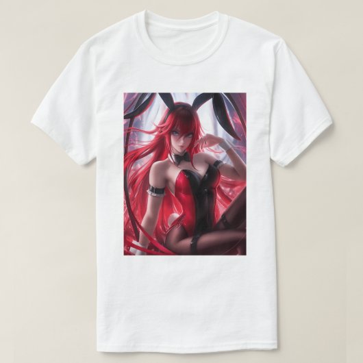 バニーガールリアスV2 84 Tシャツ (デザイン正面)